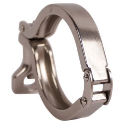 1 1/2"  Tri Clamp 316 Stainless Steel Double Hinge Clamp 1" 