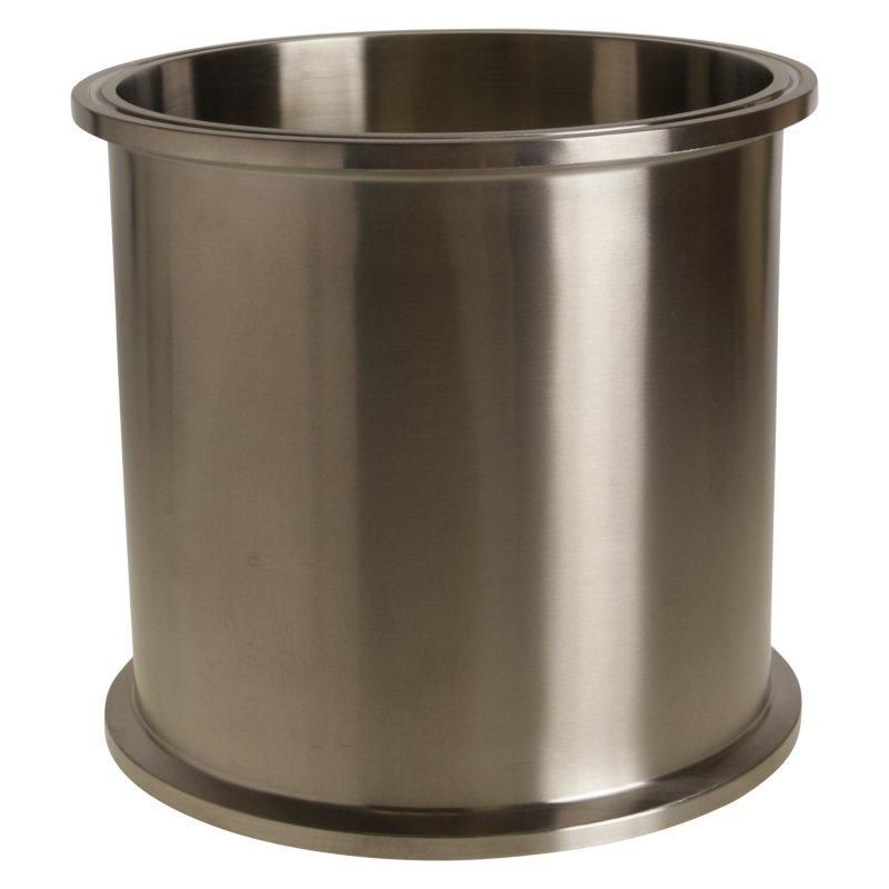 HFS R Tri Clamp Clover Stainless Steel 6" X 12" Sanitary Spool 