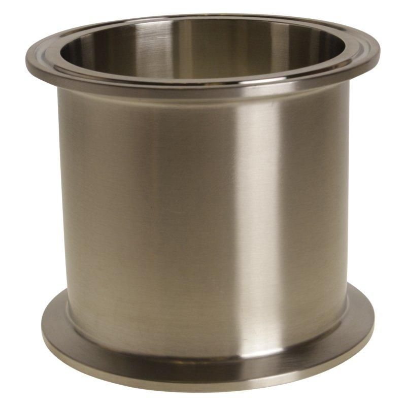 Tri Clamp Clover Stainless Steel R HFS 1.5" X 18" Sanitary Spool 