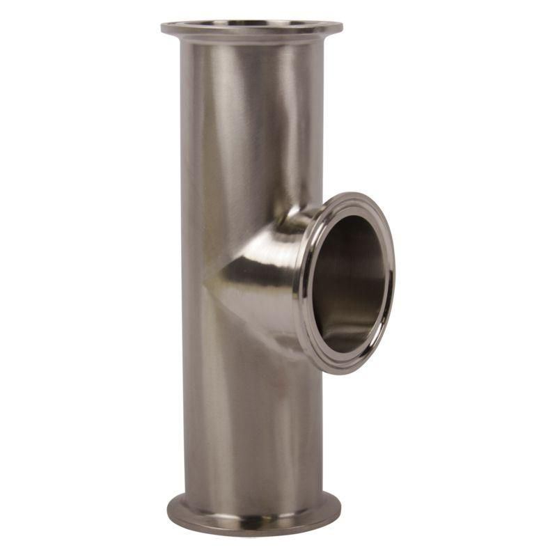 Details about   2 inch Tri Clamp Instrument Tee Sanitary 304 Stainless Steel 