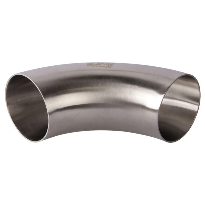 90 Degree SMS 3'' Welding Short Elbow 304 Sanitary Stainless Steel Trynox 