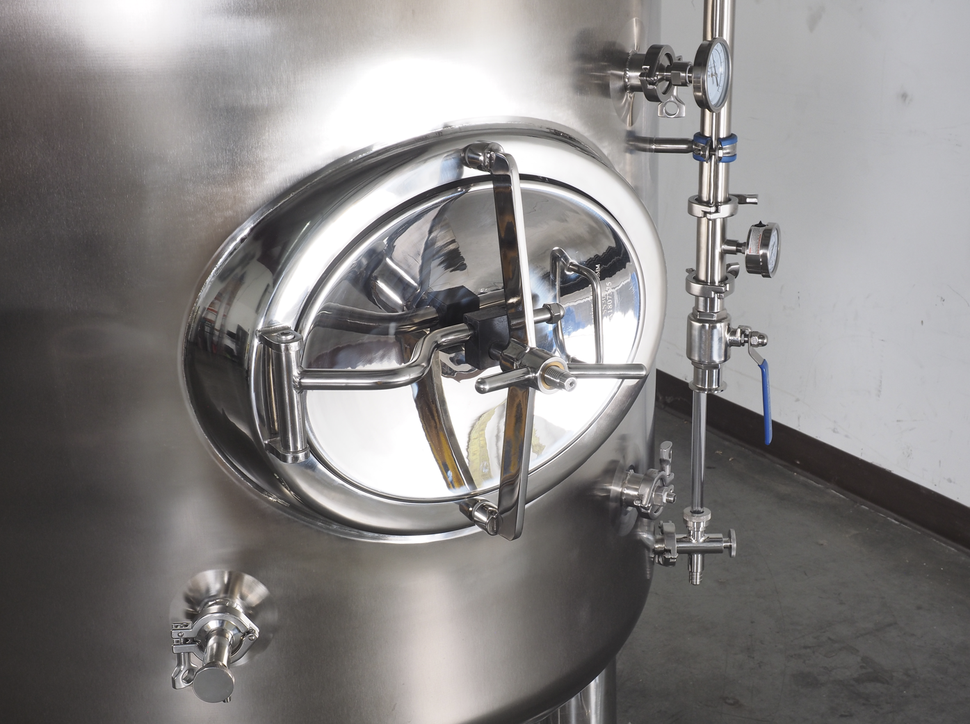 stainless steel shadowless manway