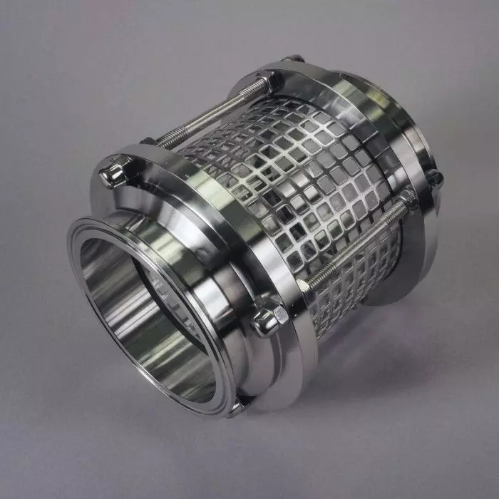 Tri Clamp Inline Sight Glass | 4 inch w/ TW - FKM Seals