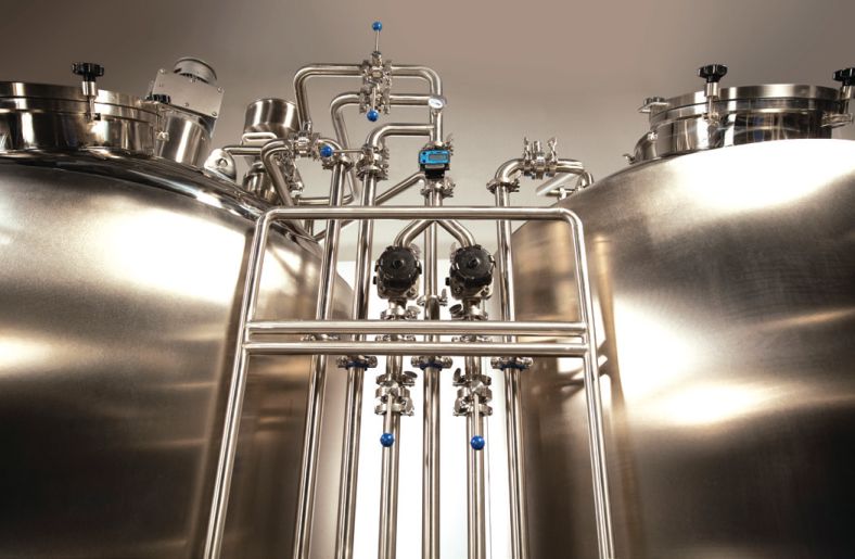 Introducing a water blending station for effortless water temperature control.