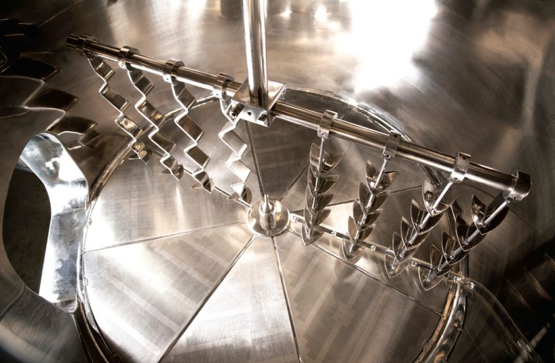 Into the heart of our mash tun design.