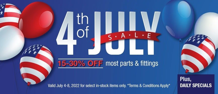 July 4th Sale