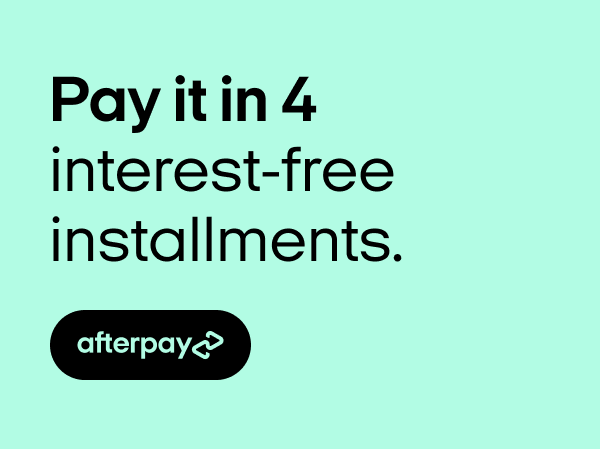 Make 4 interest-free payments using Afterpay